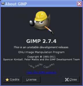 GIMP 2.7.4 Wacom Support 